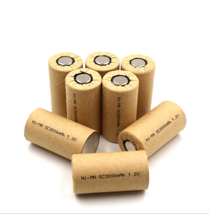 1.2 V 3000mah Batri Aildrydanadwy